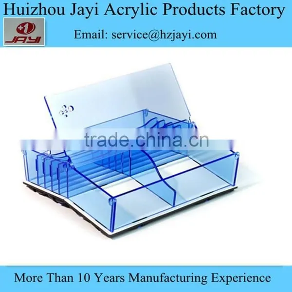 Chinese Supplier Acrylic Stationary Rack and Pen Holder Clipboard photo-4