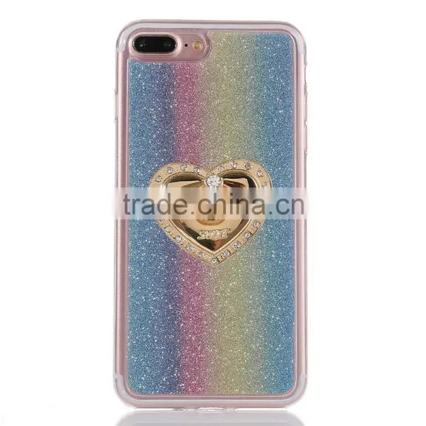 2017 New Hot Sales High Quality Diamond Finger Holder Phone Case for IPhone 7 Plus photo-5