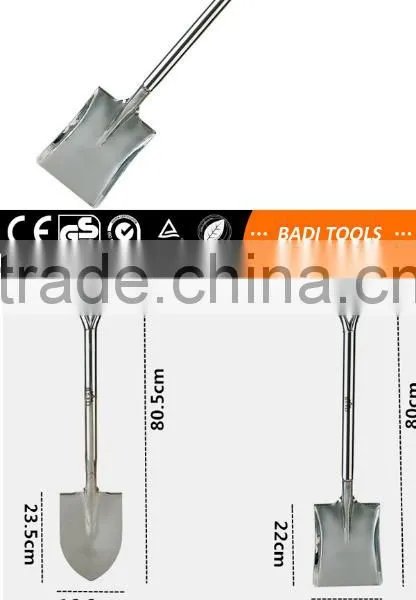 High Quality Stainless Steel 32 Inch Long Handle Agriculture Farming Digging Garden Shovel BD-740 photo-2