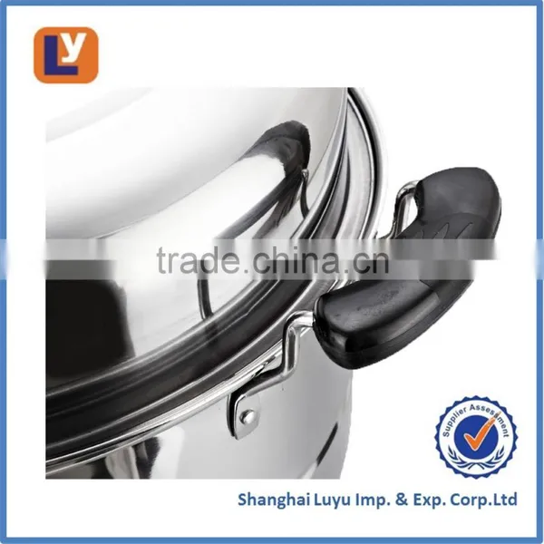 STAINLESS STEEL COOKWARE 2 LAYER STEAM POT photo-4