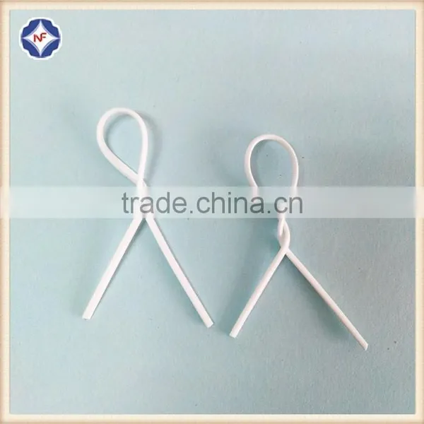 2017 Hot Sell Widely Used Single Wire Oval Plastic Coated Twist Tie photo-2