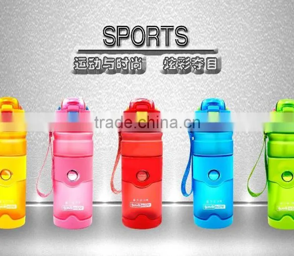 OEM Stock Factory Wholesale Different Color Refillable Bpa Free Round PCTG Sport 420ml 600nl Sport Bottle Plastic Water Bottle photo-4