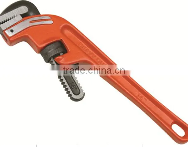 High Quality Heavy Duty Slanting Pipe Wrench/pipe Fitting Wrench