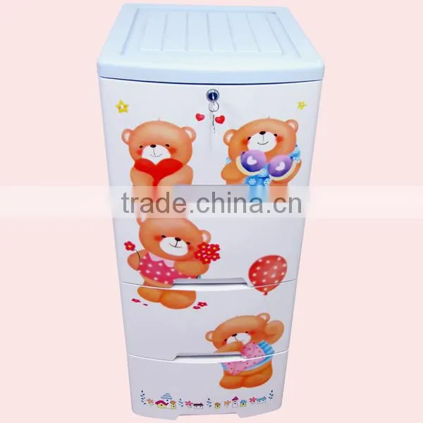 4 Layers With Lock Children Cabinet photo-2