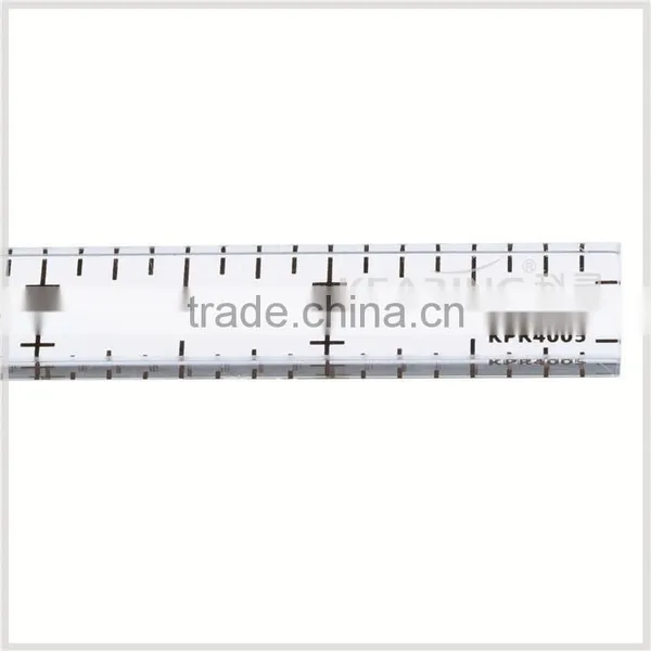 OEM Luxury Clear Acrylic Ruler, Creative Grids Quilting Ruler ( 4'' * 1/2'' ) # KPR4005 photo-3