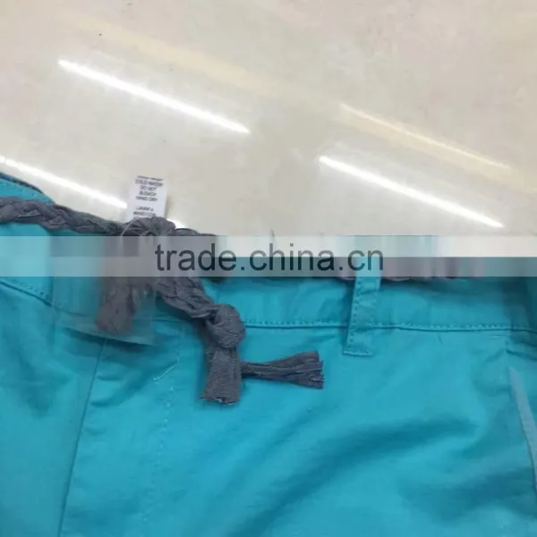 Ladies Cotton/polyester Shorts Stock Apparel photo-5