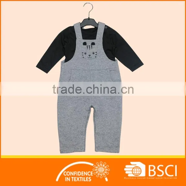 New Born Baby Knit Rompers Cotton Jumpsuits Overalls photo-2