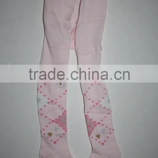 Knitted Tight Cheap Cotton Cute Jacquard Children Pantyhose photo-3