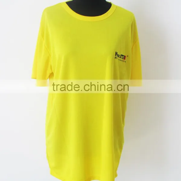 Hot Sale 100% Polyester Breathable High Quality Dry Fit T-shirt Custom Wholesale photo-2