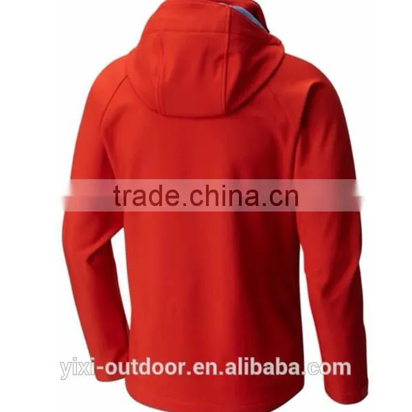 OEM Service Outdoor Mens Hooded Winter Softshell Jacket photo-2