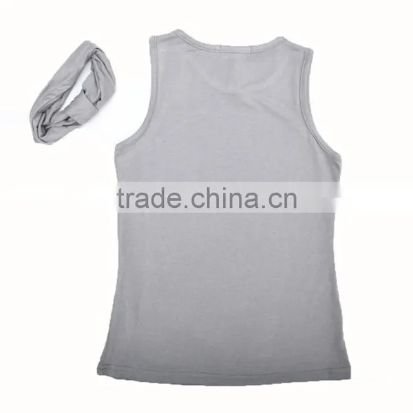 Wholesale 3 Pieces Kids t Shirt Casual Beach Wear Set w/ Headband photo-3