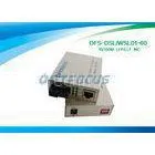 100 km LFP Single Mode Media Converter Gigabit1310nm Full - Duplex UTP Cable