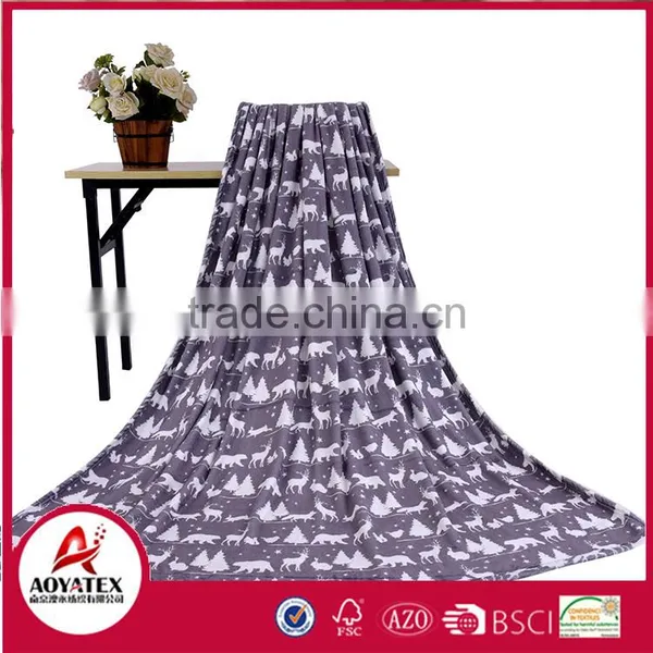 Promotuin Microfiber Fleece Blanket Super Soft Winter Flannel Blankets