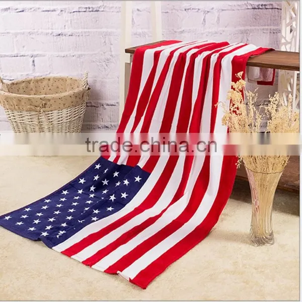 Velour Reactive Printing Beach Towel Photo Printed Velour Beach Towel photo-3