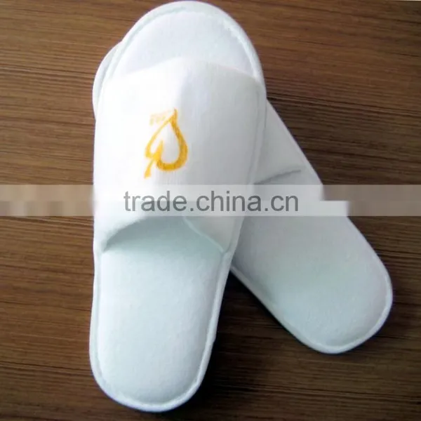 Hot Sale Cheap Bathroom Disposable Hotel Spa Slippers Wholesale photo-2