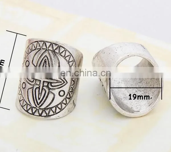 Delicate Arrow Flower Engraved Rings Fashion Sparking Rings Jewelry photo-4