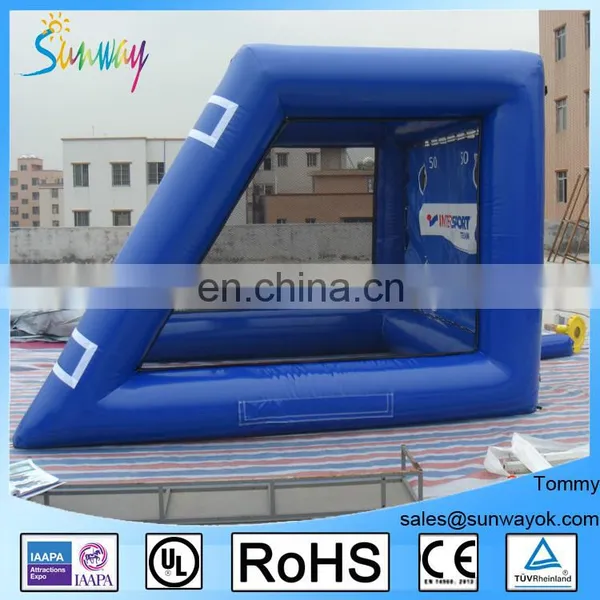 Inflatable Penalty Football Shootout Target Challenge Goal Toss Game photo-5