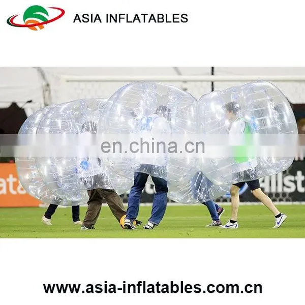 Clear Transparent Custom Inflatable Bubble Soccer Ball for Kids, Body Bubble Ball for Sale photo-4