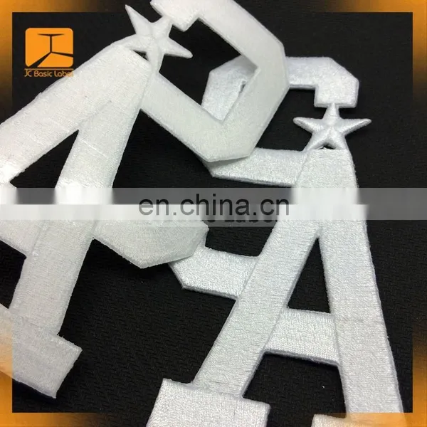 High Quality Cheap Embroidery 3D Custom Patches for Jeans no Minimum photo-5