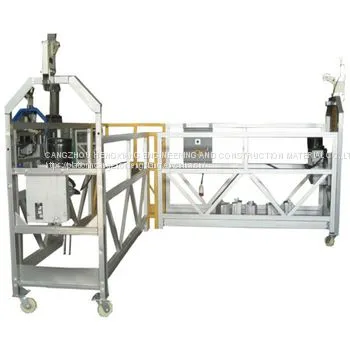 Facade Cleaning Powder Spraying Zlp630 Electric Suspended Platform photo-4