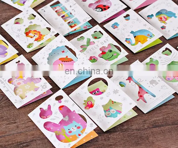 Dolphin Deer Cat Cartoon Greeting Cards Valentine's Day Mini Greeting Cards With Envelopes photo-5