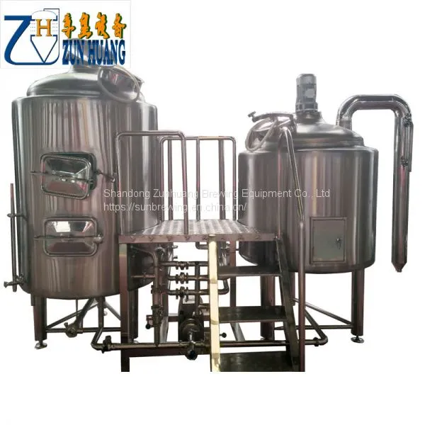 200l Beer Brewing Equipment Turnkey Beer Brewing System for Micro Brewery/ Pub