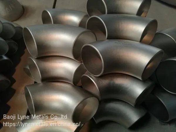 ASTM B16.9 DN10-DN1000 WPT2 Titanium Pipe Fittings photo-2