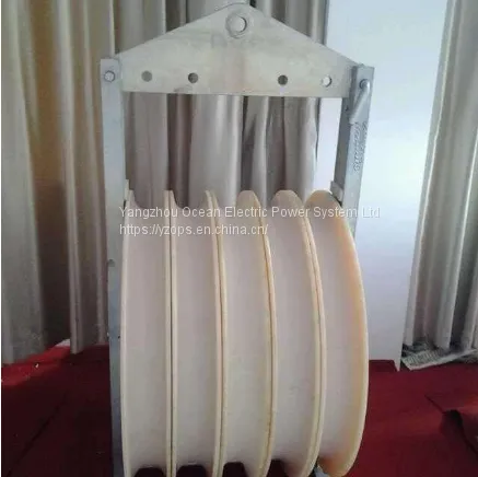 Large Diameter Stringing Block; ACSR Stringing Block; Conductor Stringing Block photo-4