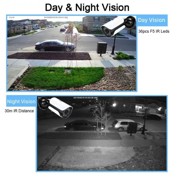 2.0MP 4 in 1 Cvi Ahd Tvi Analog BNC Outdoor IR Bullet CCTV Security Camera Supplier photo-3