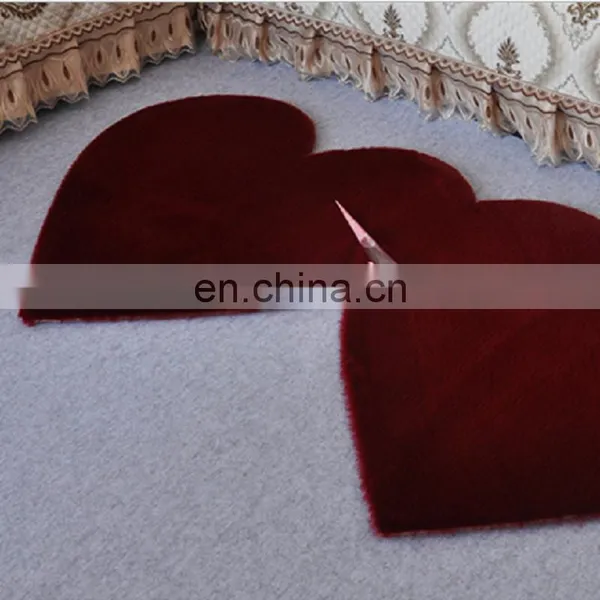 Factory Directly Faux Rabbit Fur Carpet Rug / Rabbit Fur Rug photo-5