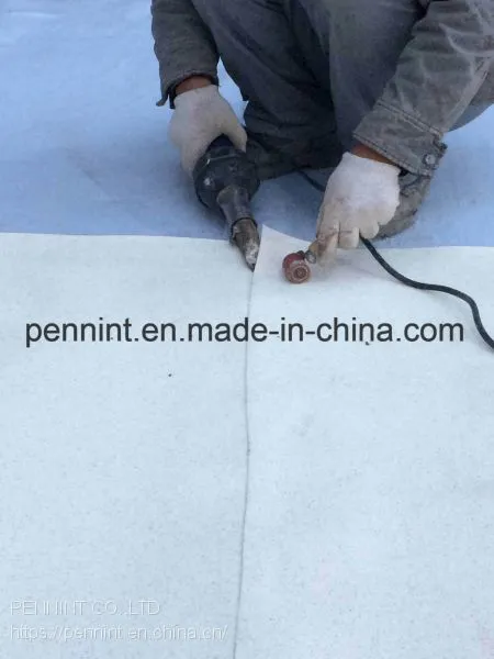 PVC Waterproofing Membrane Roofing Sheets Building Material Homogeneous ISO&CE Approved photo-4