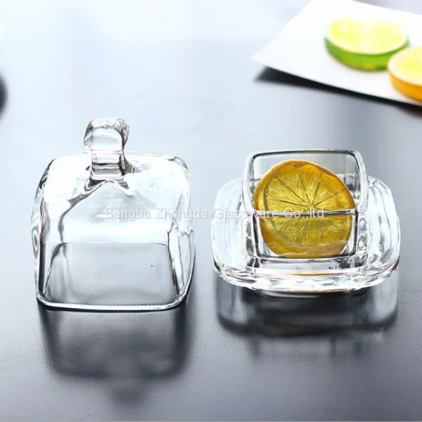 Wholesale Handmade Glass Dessert Dome, Glass Dome With Plate for Home Decor Wedding Decoration & Gift photo-4