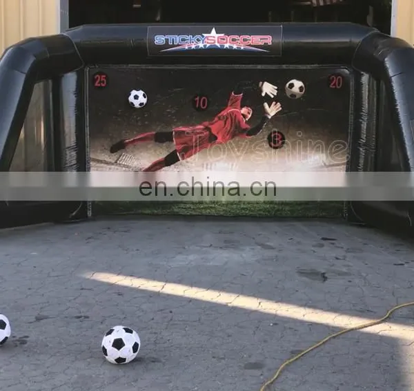 Inflatable Sticky Soccer Goal Kids Adult Football Game Target For Sale photo-2