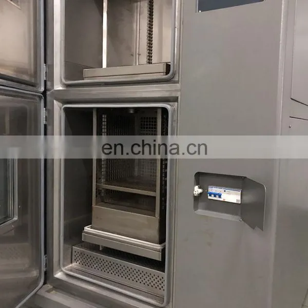 IEC60068-2-78 Battery Hot Cold Impact Testing Machine Price Thermal Shock Test Chamber photo-5