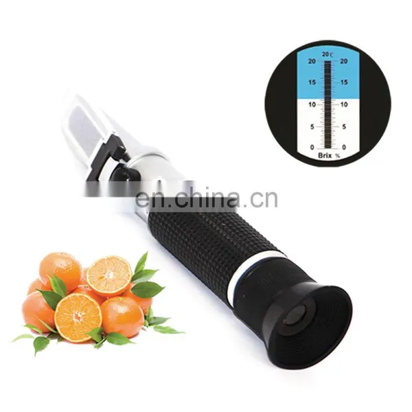 Handheld Digital Brix Refractometer Fruits Cutting Fluid Refractometer 0-20% Brix photo-3