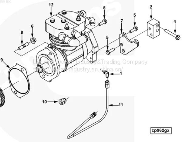 6CT/6CT8.3/6D114/R305-7/R335-7/PC360-7 Mounting Spacer Apply to Trucks and Excavator(3415606) photo-5
