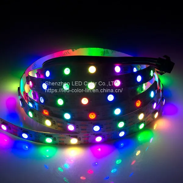 5V Led Strip Smd5050 Rgb Ws2812b Led Light Strip 60LEDs for Decoration photo-3
