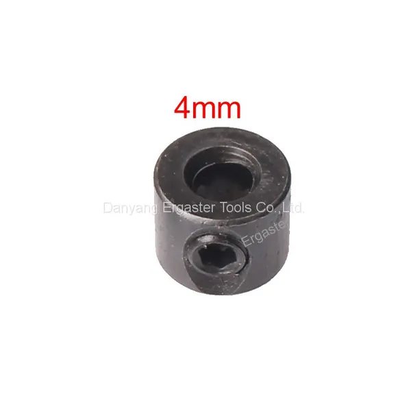 Drill Depth Limit Ring, 16 Adjustable Drill Bit Depth Stop Collar Carbon Steel photo-2