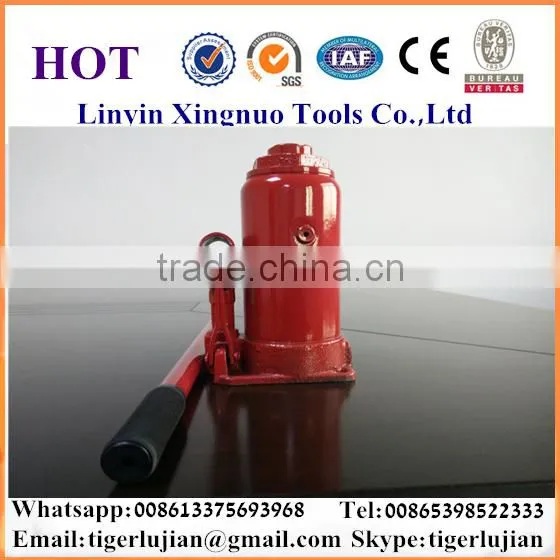 2016 Arrival Hot Selling in China Famous Brand Name Xingnuo 10-ton Capacity Hydraulic Red Color Bottle Jack/hydraulic Jack photo-6