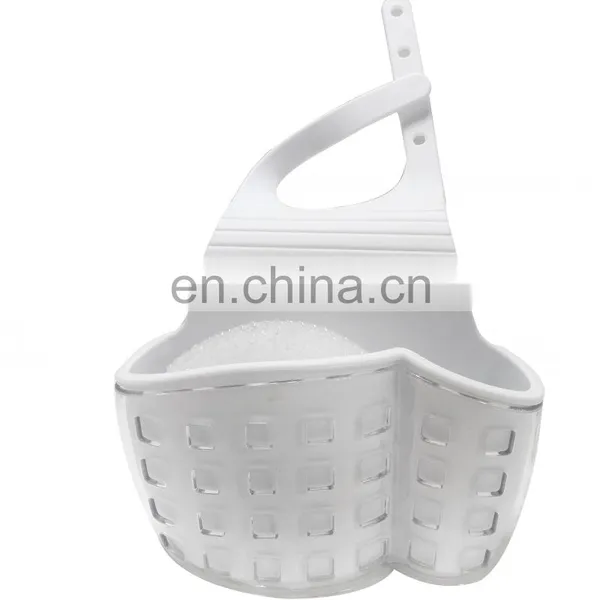 Kitchen Plastic Sink Saddle Holder Sponge Caddy Hanging Saddle photo-3