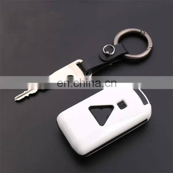 Customized Silicone Intelligent Car Key Chain Ring Shell Case For Mitsubishi Grandis Outlander