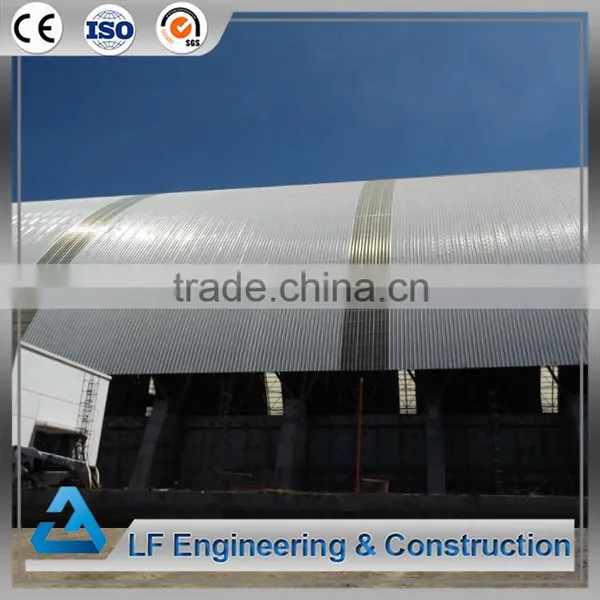 Prefabricated Steel Roof Frame Coal Shed photo-4
