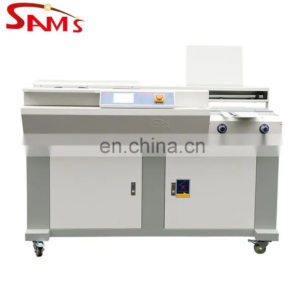 BM60 for A3 A4 Paper Sheets Hardcover Book Block Soft Cover Book Hot Glue Binder Binding Machine photo-3