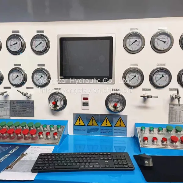 Designed by Yongstar Combined Type PLC Control Valve Pressure Test Machine photo-4