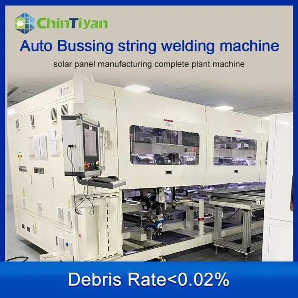 PV Manual Product Line Auto Bussing String Welding Machine photo-3
