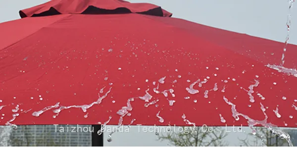 Factory Price 3m Outdoor Garden Windproof Umbrella With UV Coating With Canopy Powder Coated photo-3