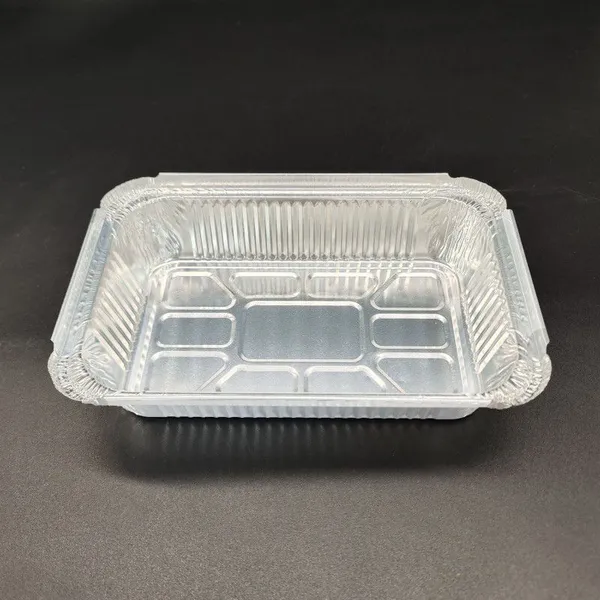 Longstar High Quality Rectangular Aluminum Foil Grill Pan for Baking Roasting Cooking and Catering Use photo-2