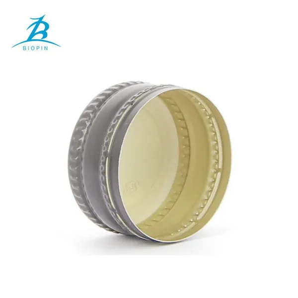 Food Grade Hot Sale 28mm Aluminum ROPP Drinking Screw Cap