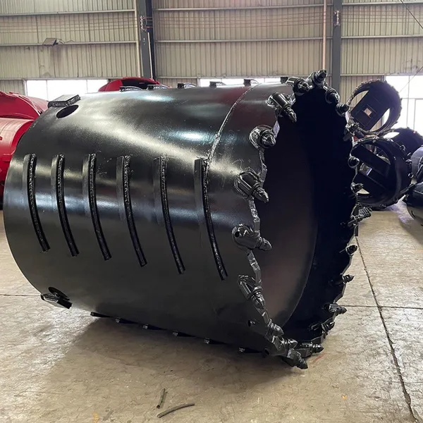Pile Equipment Core Barrel With Cutter Roller Bit for Hard Rock Drilling