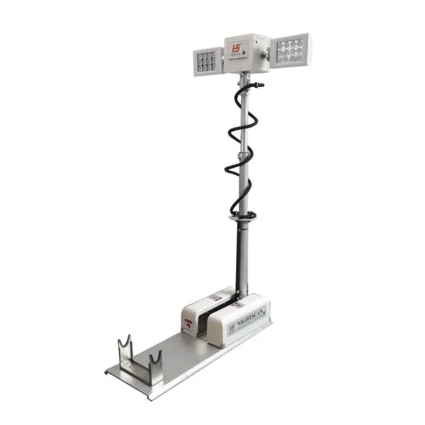 Emergency Response High Power Vehicle Mounted Mobile Lighting With Quick Mount